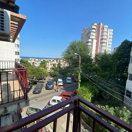 Garsoniere Victor Seaview Aer Conditionat- Bucatarie-primim Carduri Vacanta-pet Friendly La 3 Minute De Plaja Reyna-zoom Konstanca