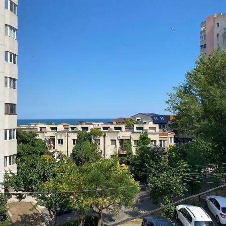 Garsoniere Victor Seaview Aer Conditionat- Bucatarie-primim Carduri Vacanta-pet Friendly La 3 Minute De Plaja Reyna-zoom Констанца