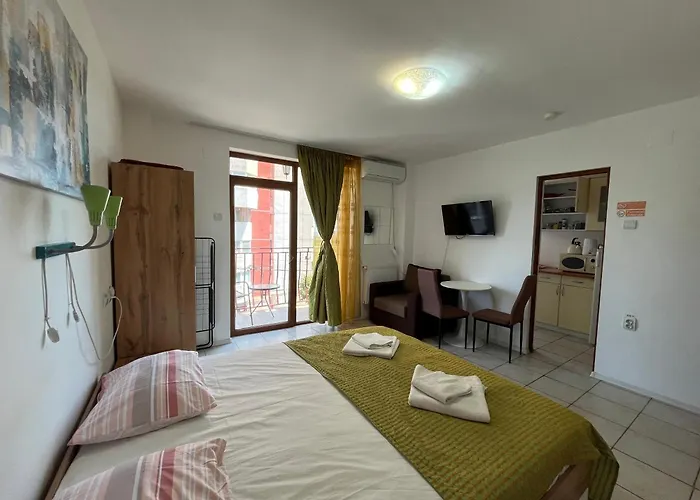 Garsoniere Victor Seaview Aer Conditionat- Bucatarie-primim Carduri Vacanta-pet Friendly La 3 Minute De Plaja Reyna-zoom Апартаменты Констанца