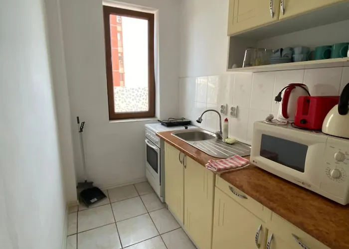 Garsoniere Victor Seaview Aer Conditionat- Bucatarie-primim Carduri Vacanta-pet Friendly La 3 Minute De Plaja Reyna-zoom Констанца